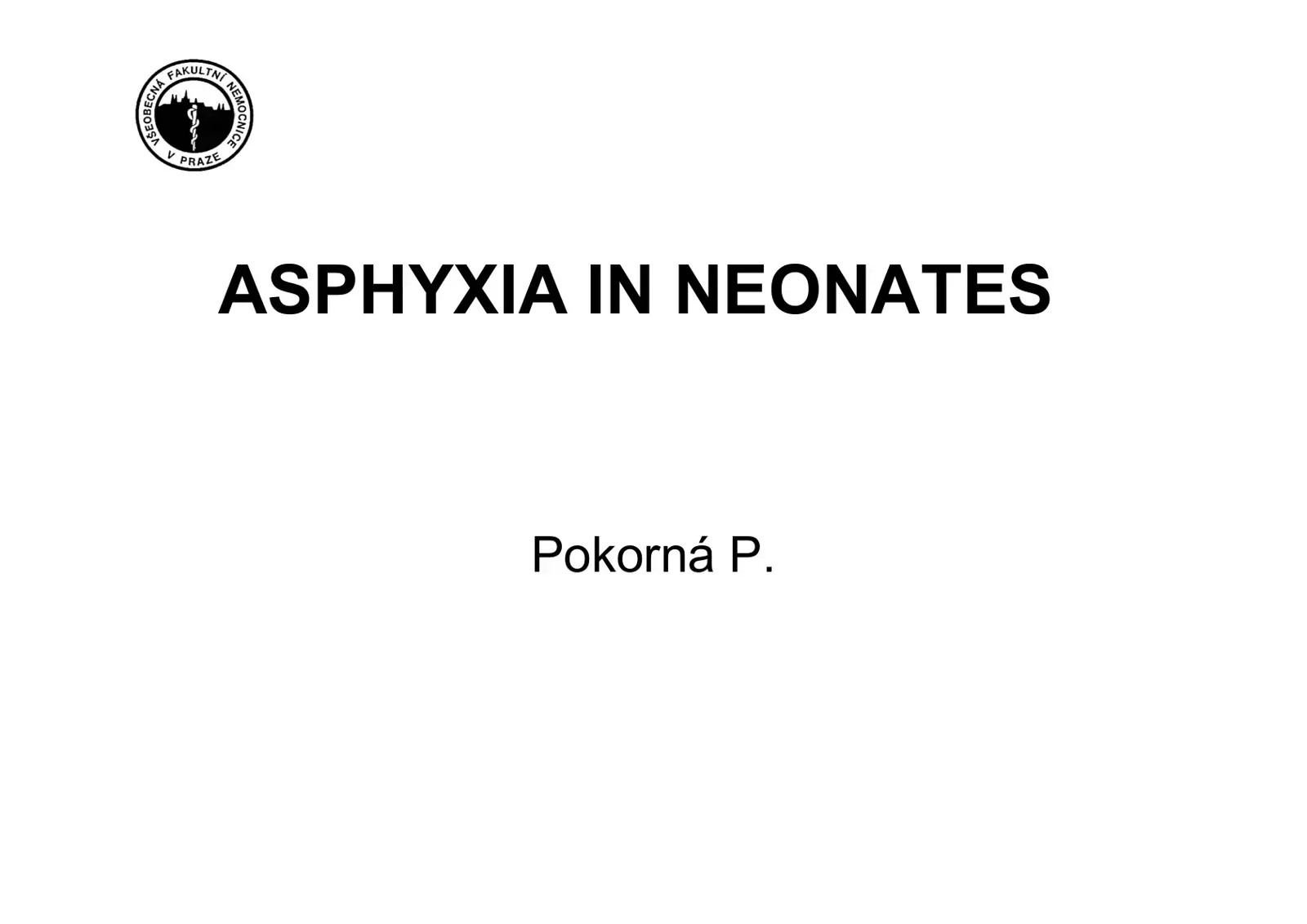 غلاف كتاب ASPHYXIA IN NEONATES