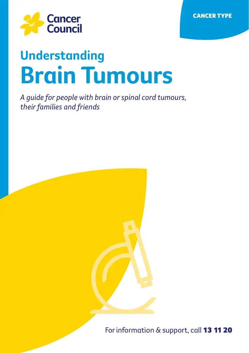 غلاف كتاب Understanding Brain Tumours