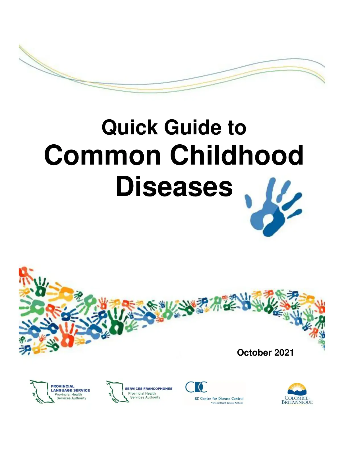 غلاف كتاب Quick Guide to Common Childhood Diseases