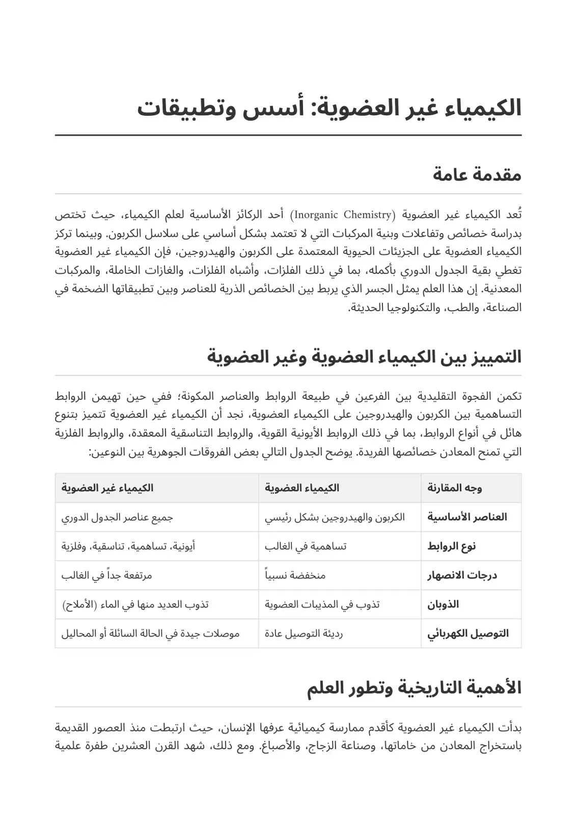 غلاف كتاب الكيمياء غير العضوية: أسس وتطبيقات