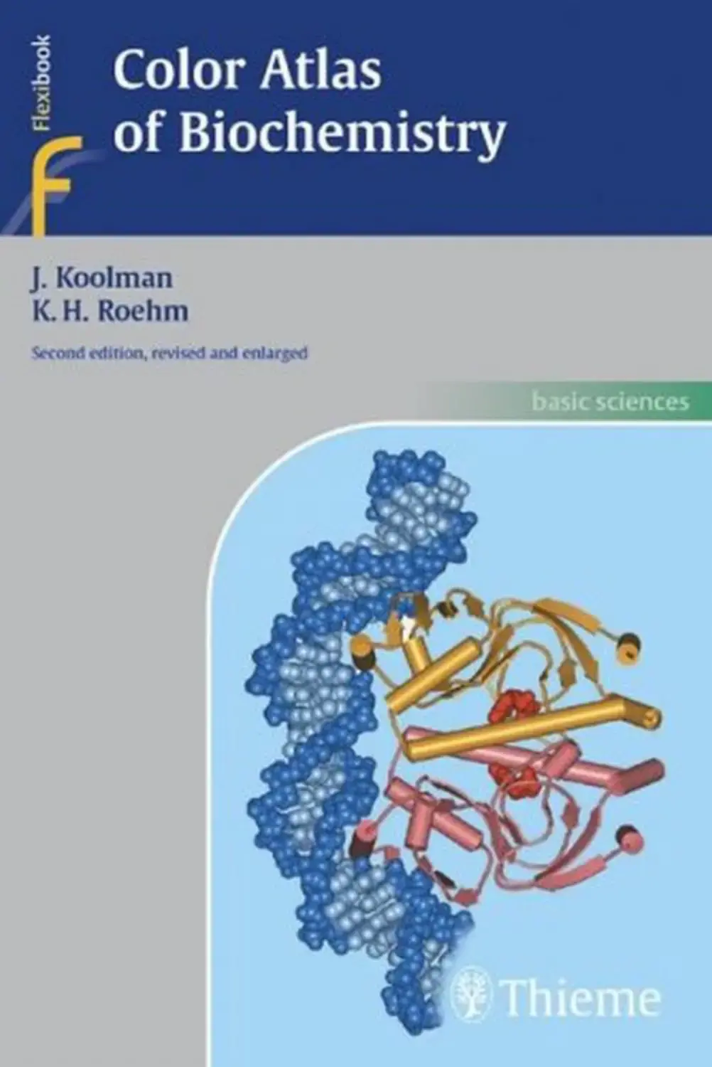 غلاف كتاب Color Atlas of Biochemistry