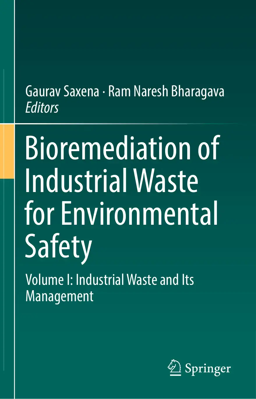غلاف كتاب Bioremediation of Industrial Waste for Environmental Safety