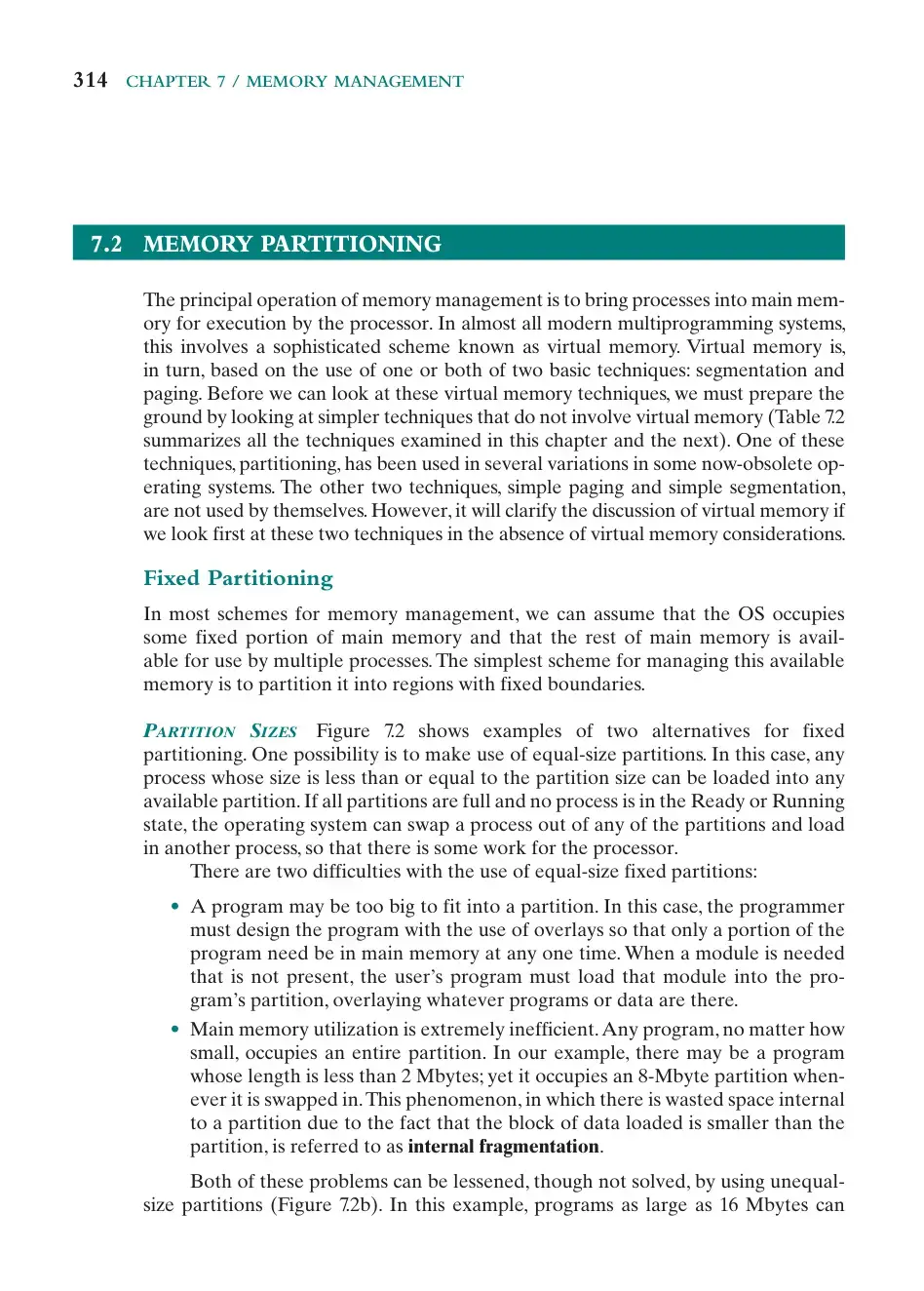 غلاف كتاب Computer Architecture, Chapter 7: Memory Management