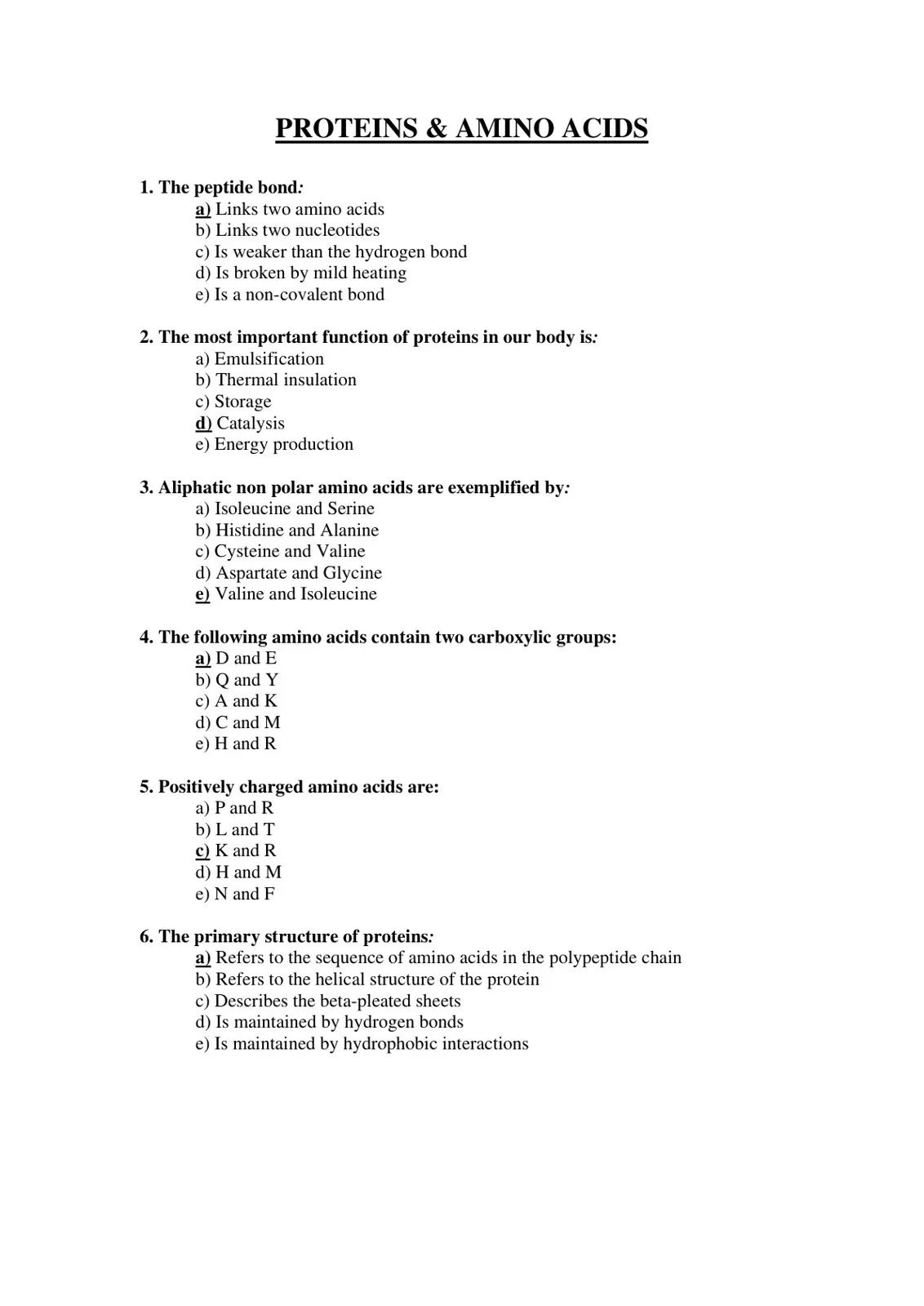 غلاف كتاب PROTEINS & AMINO ACIDS
