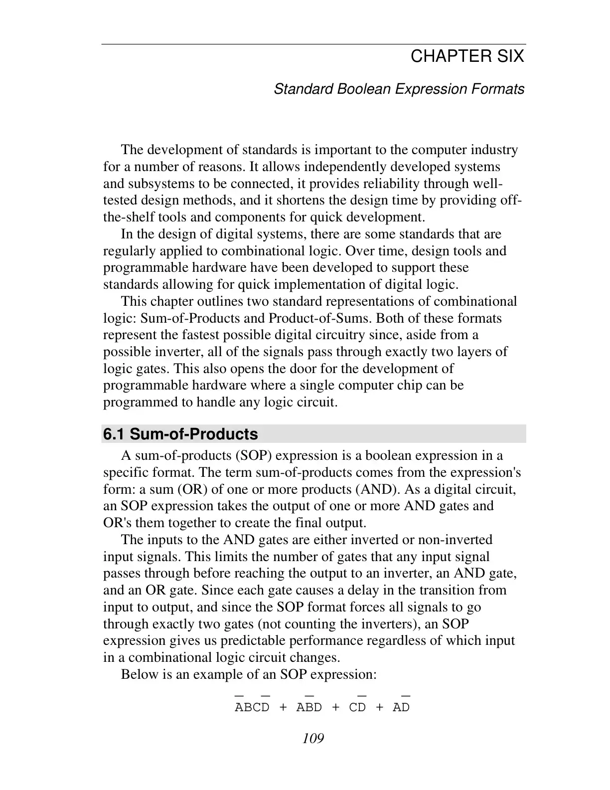 غلاف كتاب Standard Boolean Expression Formats