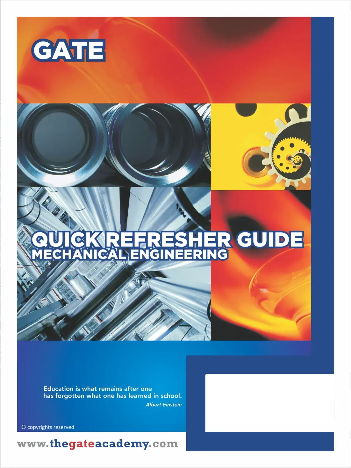 غلاف كتاب GATE QUICK REFRESHER GUIDE MECHANICAL ENGINEERING