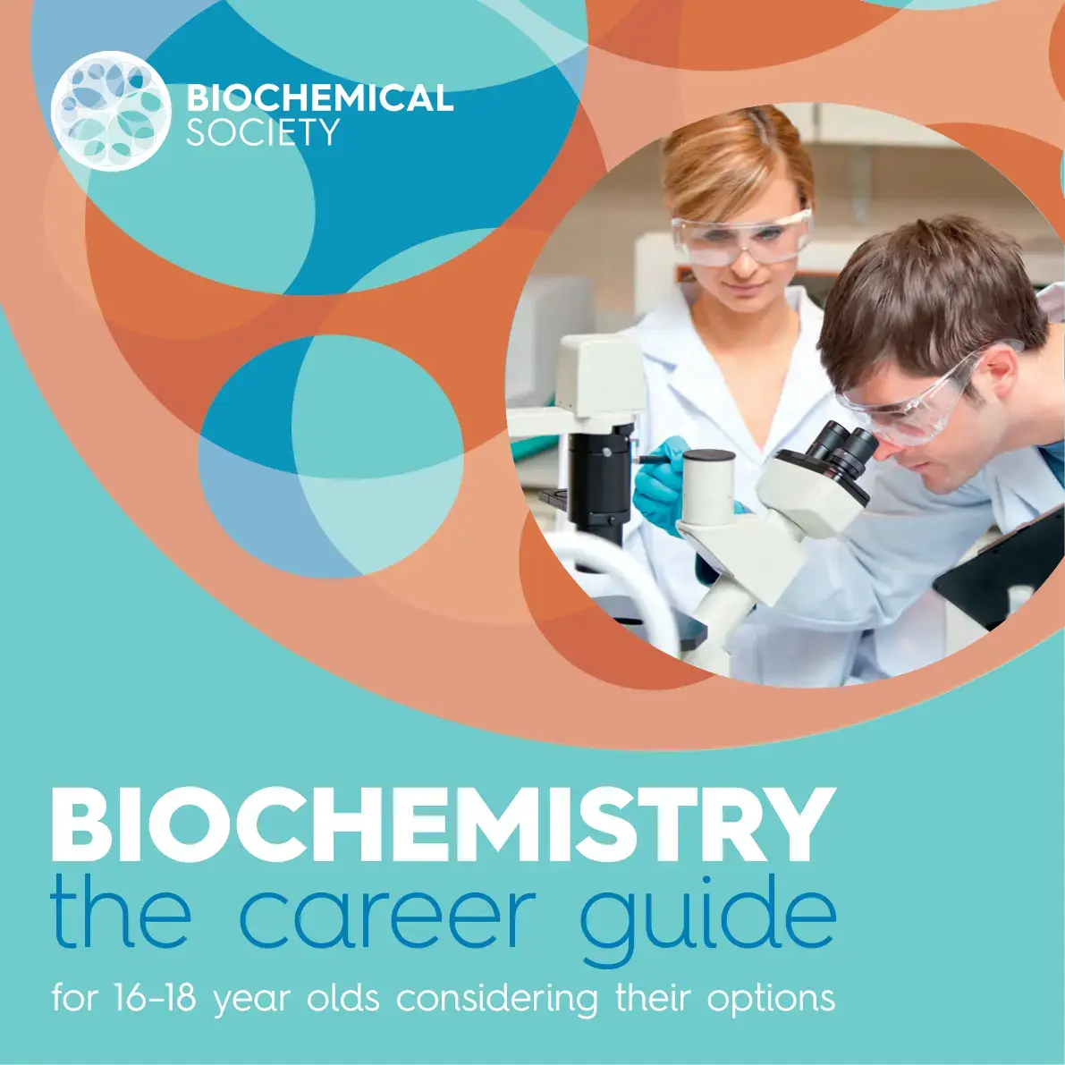 غلاف كتاب BIOCHEMISTRY the career guide for 16-18 year olds considering their options