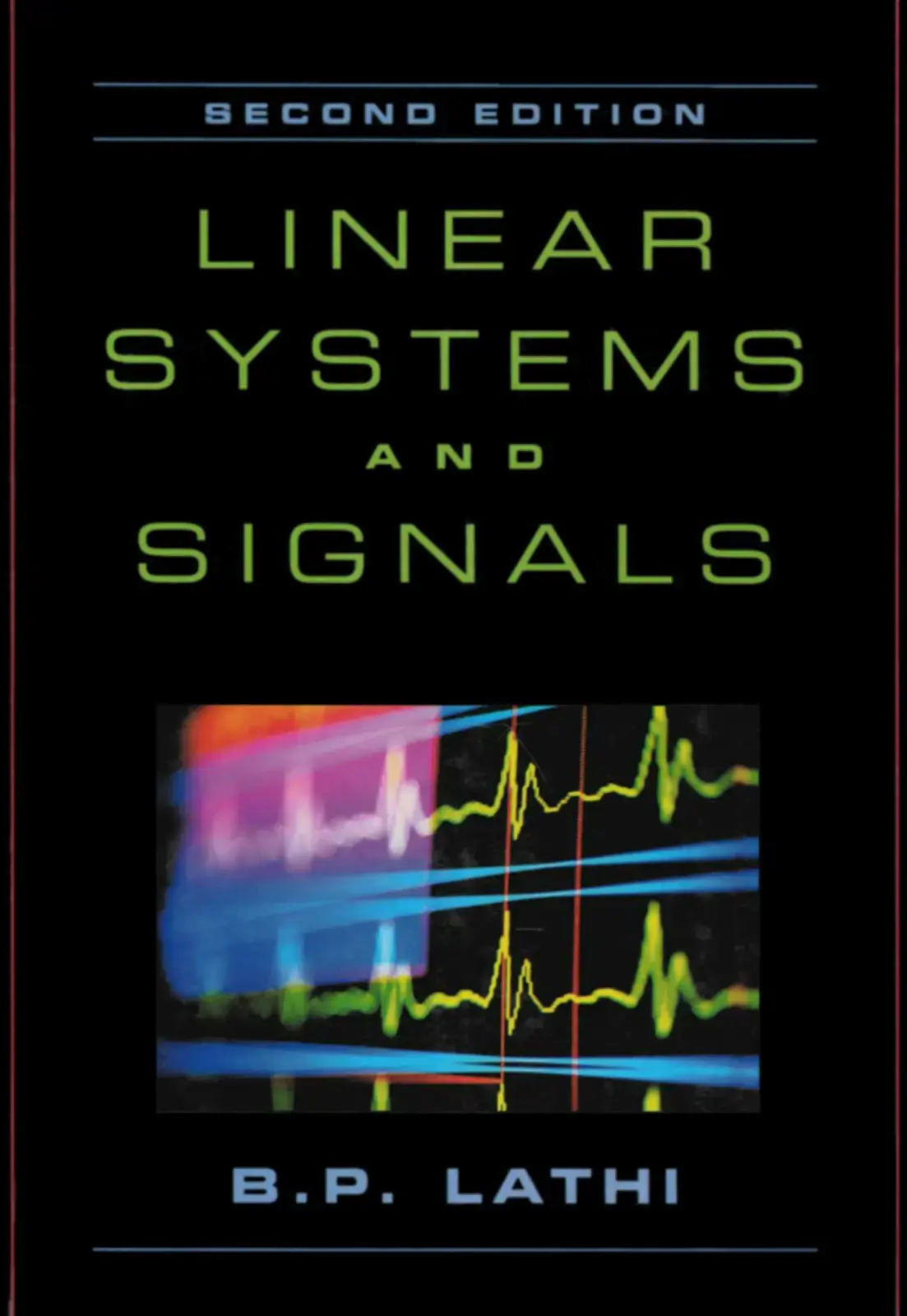 غلاف كتاب LINEAR SYSTEMS AND SIGNALS