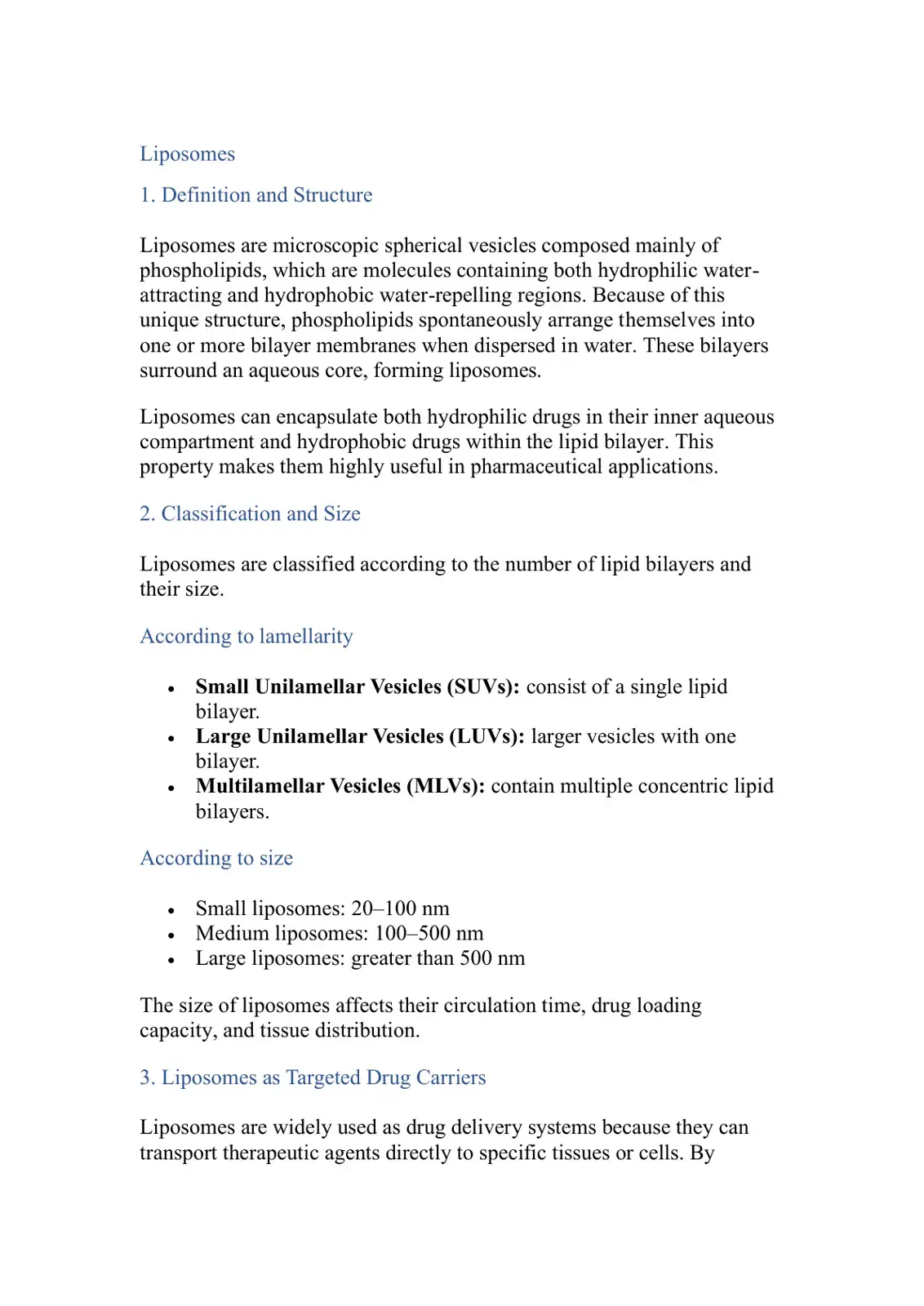 غلاف كتاب Liposomes