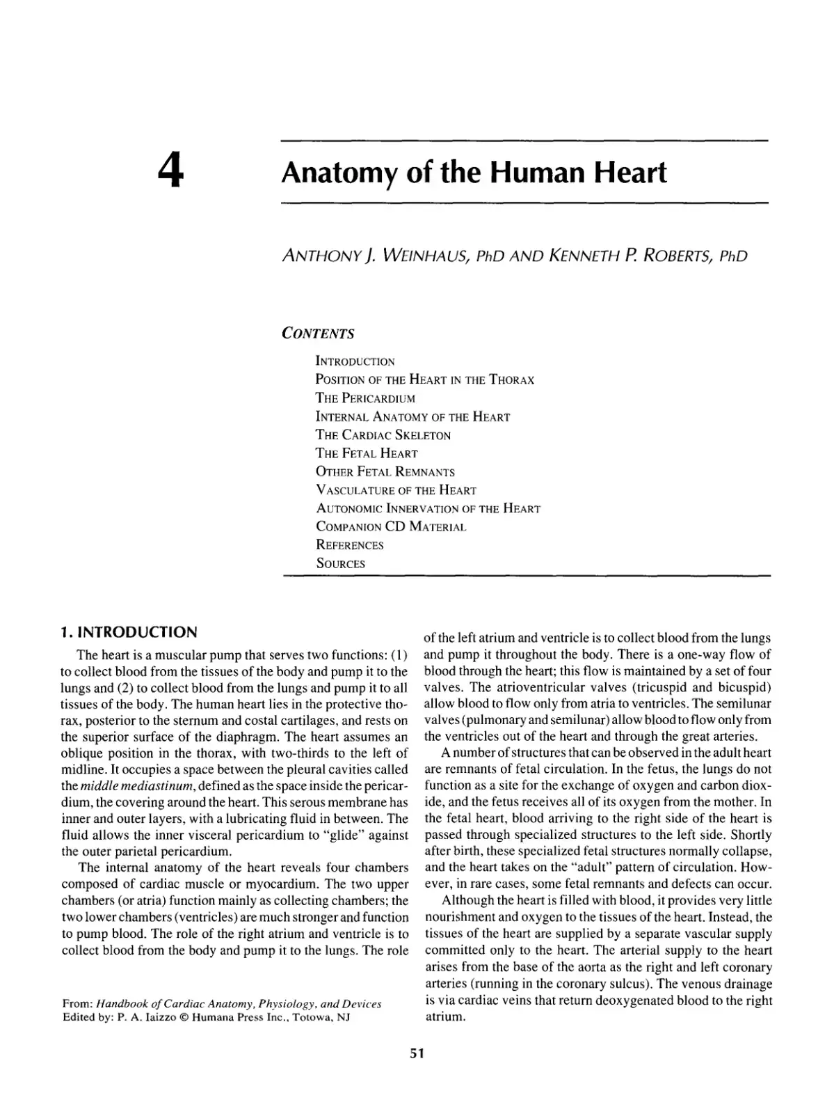 غلاف كتاب Anatomy of the Human Heart
