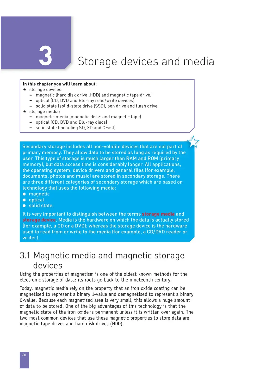 غلاف كتاب Storage Devices and Media
