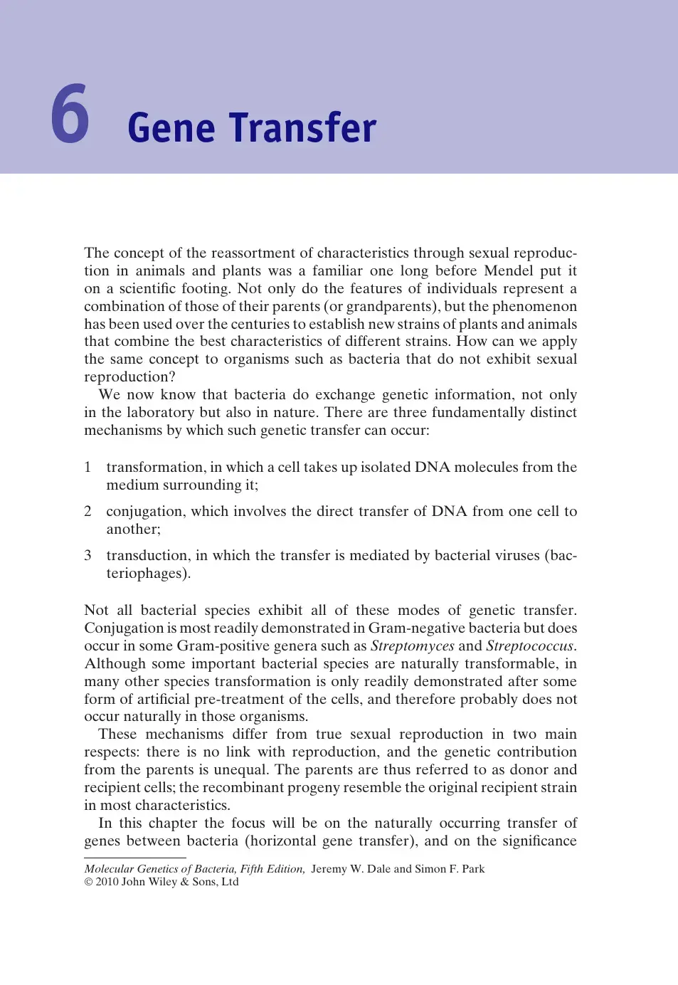 غلاف كتاب Molecular Genetics of Bacteria, Fifth Edition