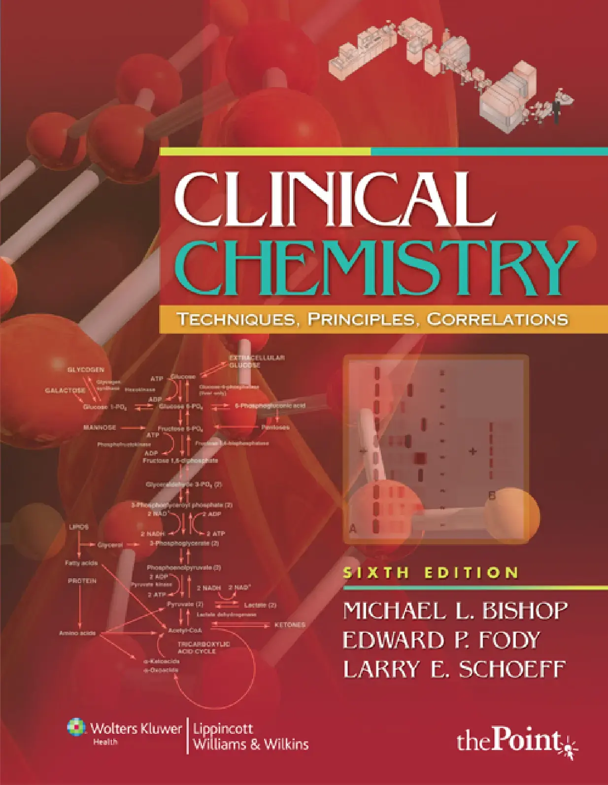 غلاف كتاب CLINICAL CHEMISTRY TECHNIQUES, PRINCIPLES, CORRELATIONS