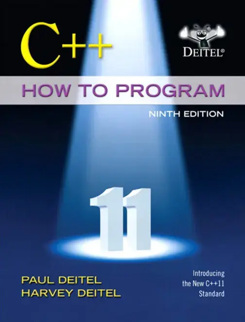 غلاف كتاب C++ HOW TO PROGRAM, NINTH EDITION