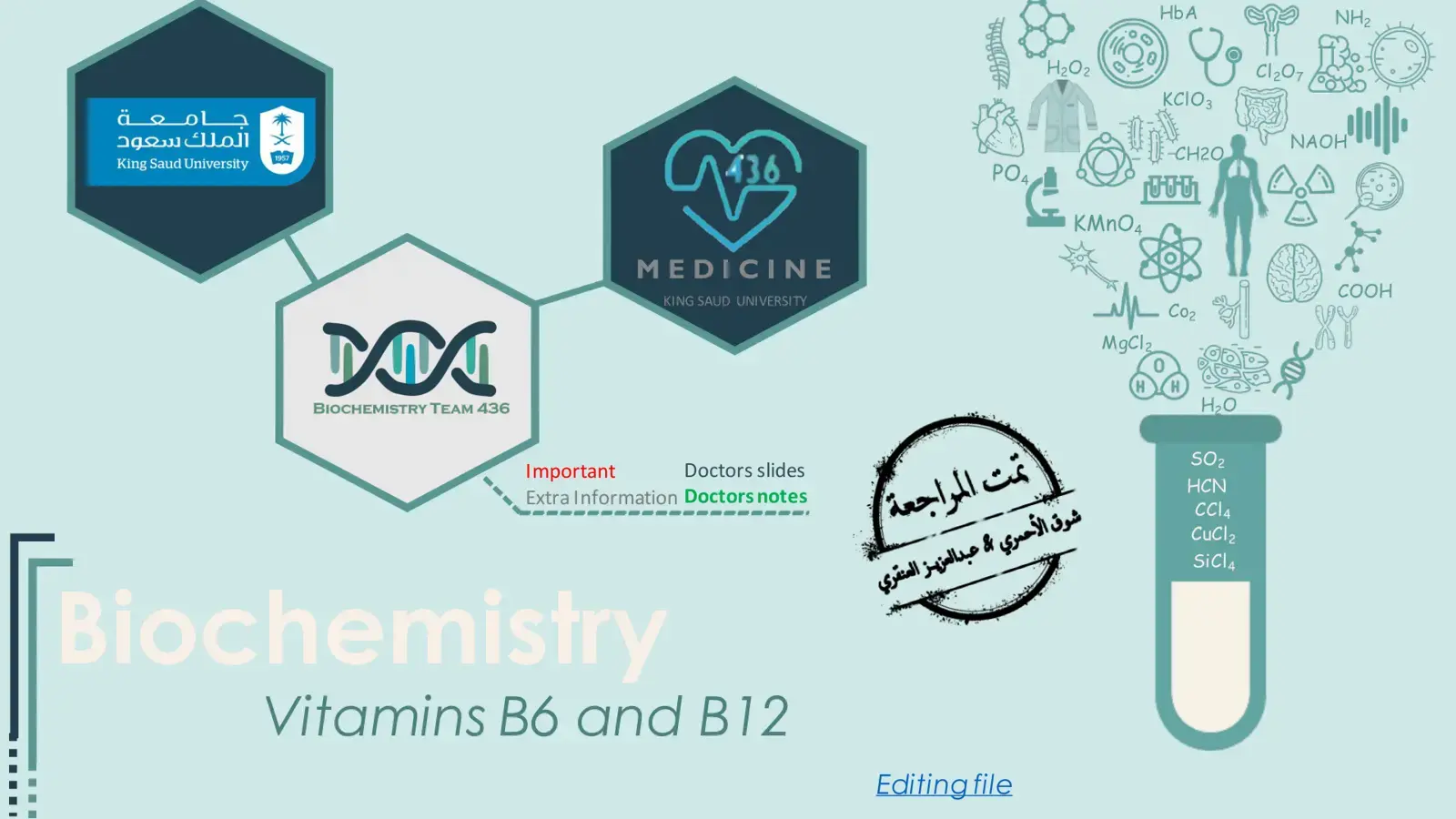 غلاف كتاب Biochemistry Vitamins B6 and B12