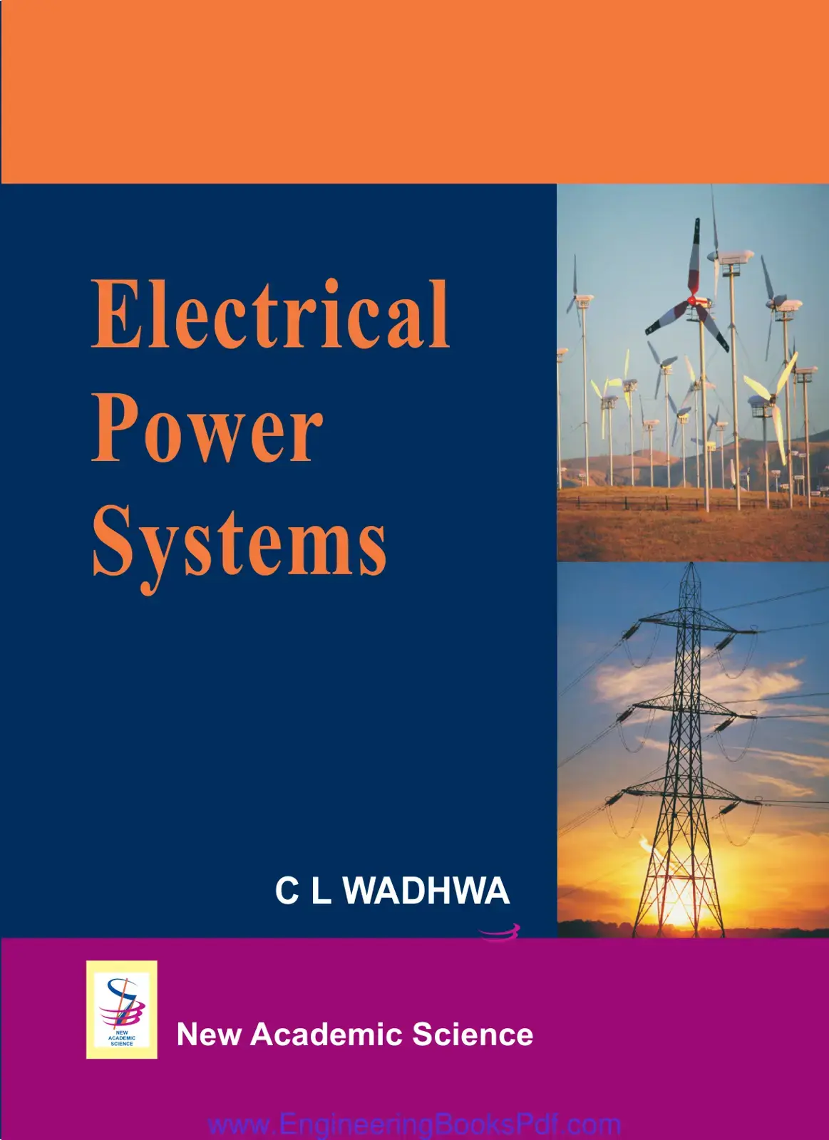 غلاف كتاب Electrical Power Systems