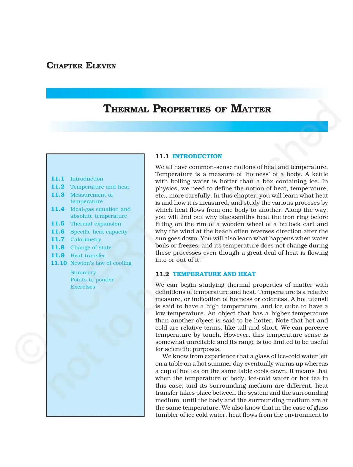غلاف كتاب Thermal Properties of Matter