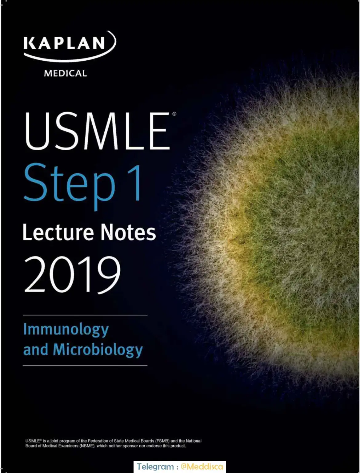 غلاف كتاب USMLE Step 1 Lecture Notes 2019 Immunology and Microbiology