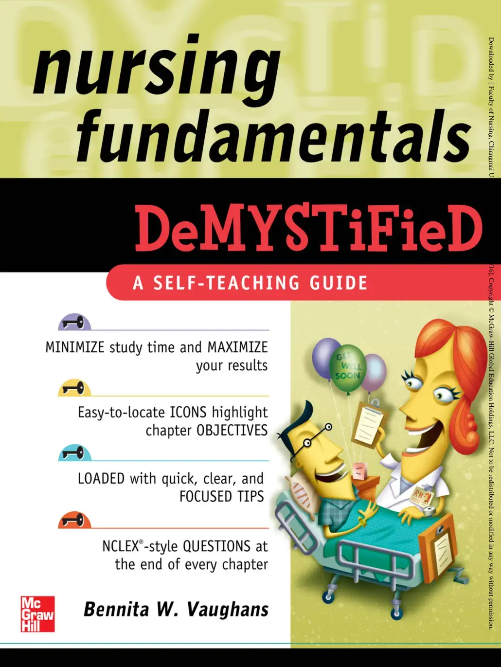 غلاف كتاب Nursing Fundamentals DeMYSTIFIED