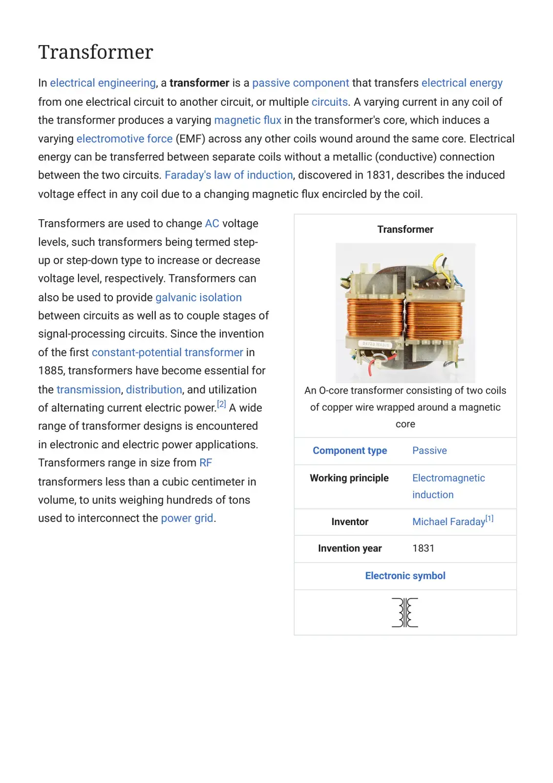 غلاف كتاب Transformer