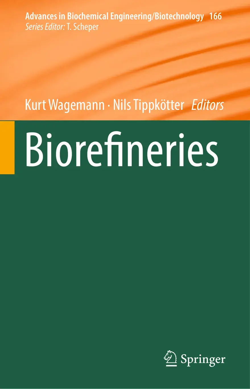 غلاف كتاب Biorefineries