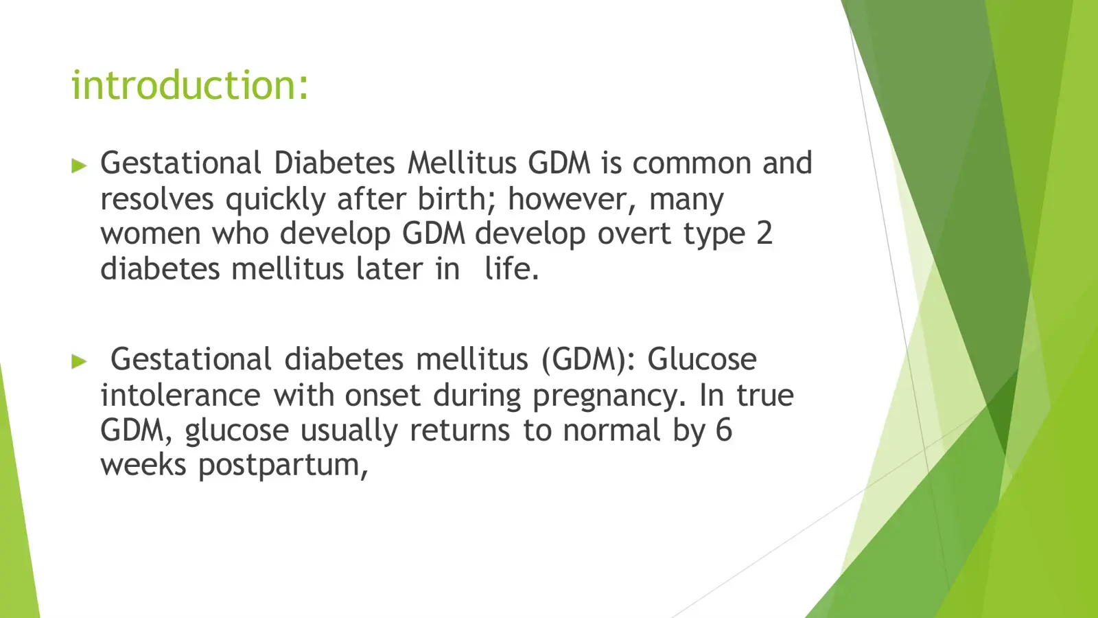 غلاف كتاب Gestational Diabetes Mellitus (GDM)