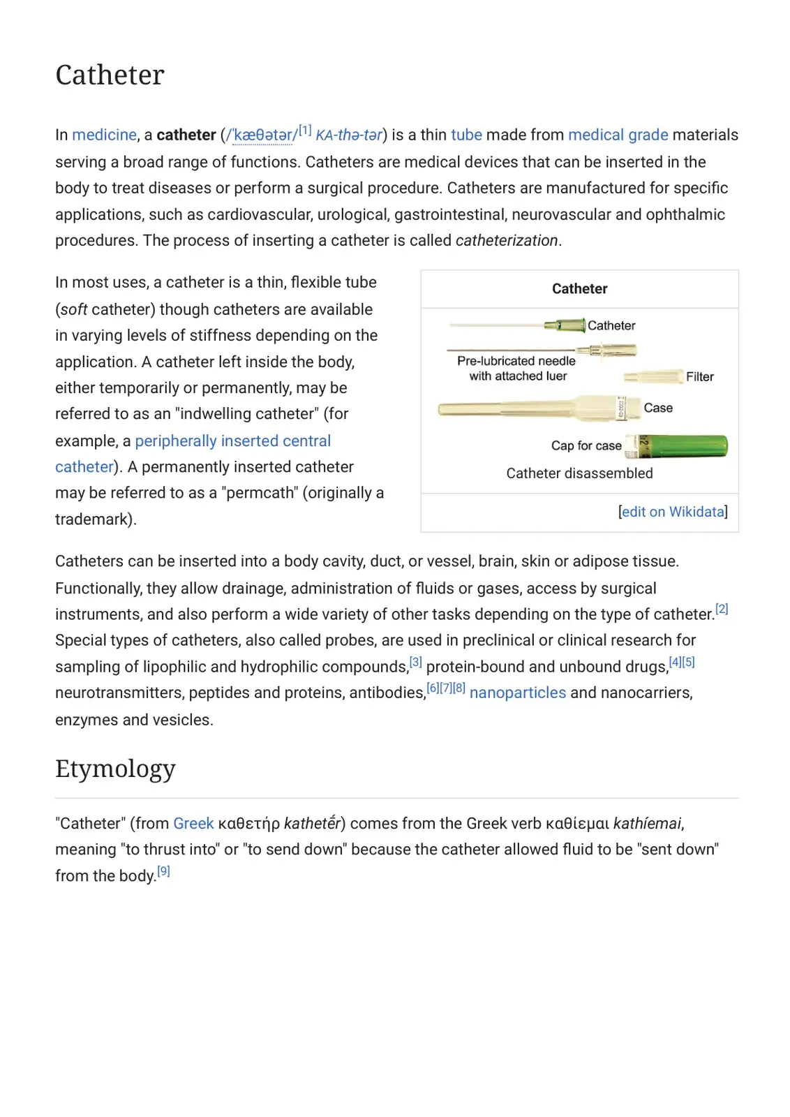غلاف كتاب Catheter
