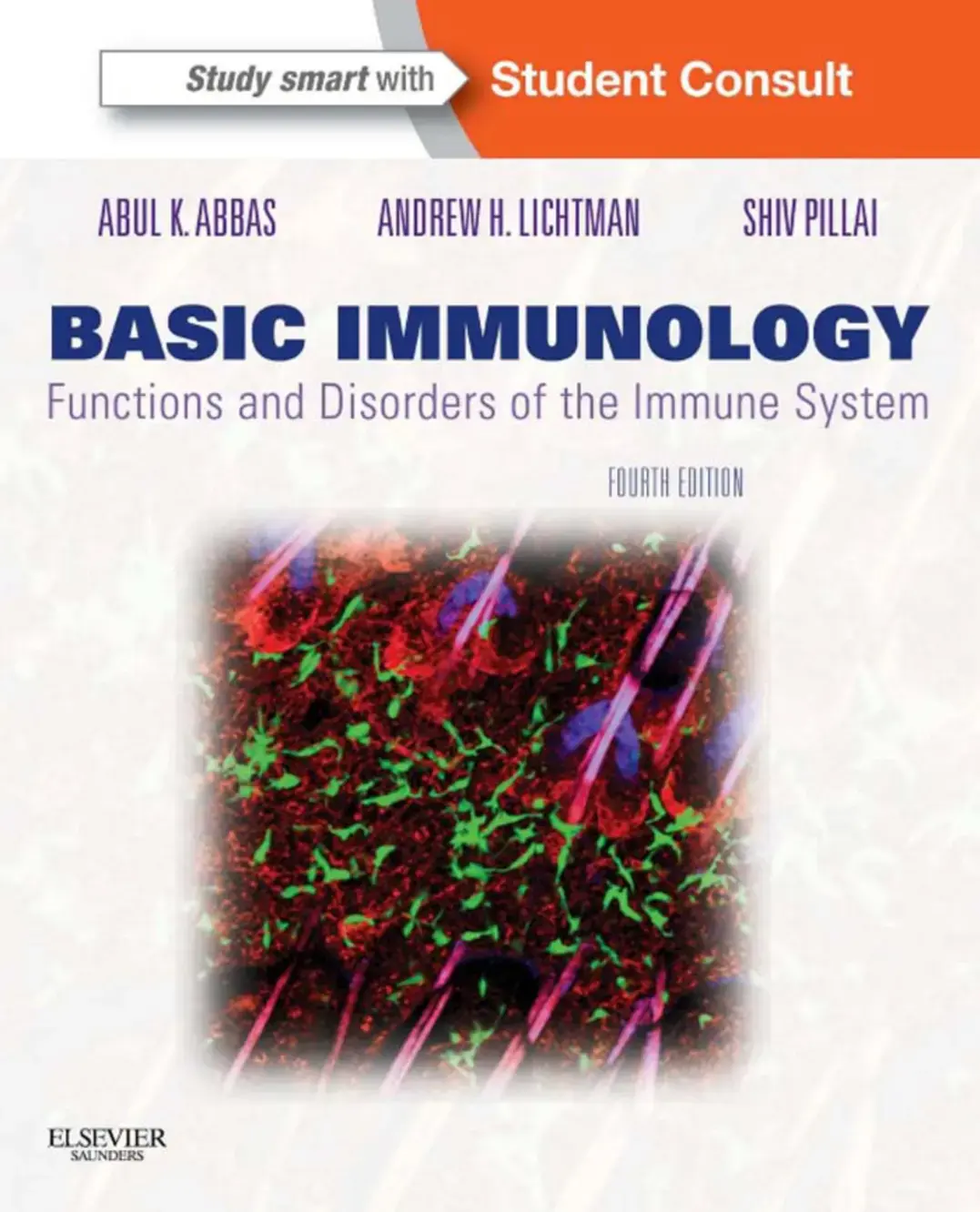 غلاف كتاب BASIC IMMUNOLOGY Functions and Disorders of the Immune System