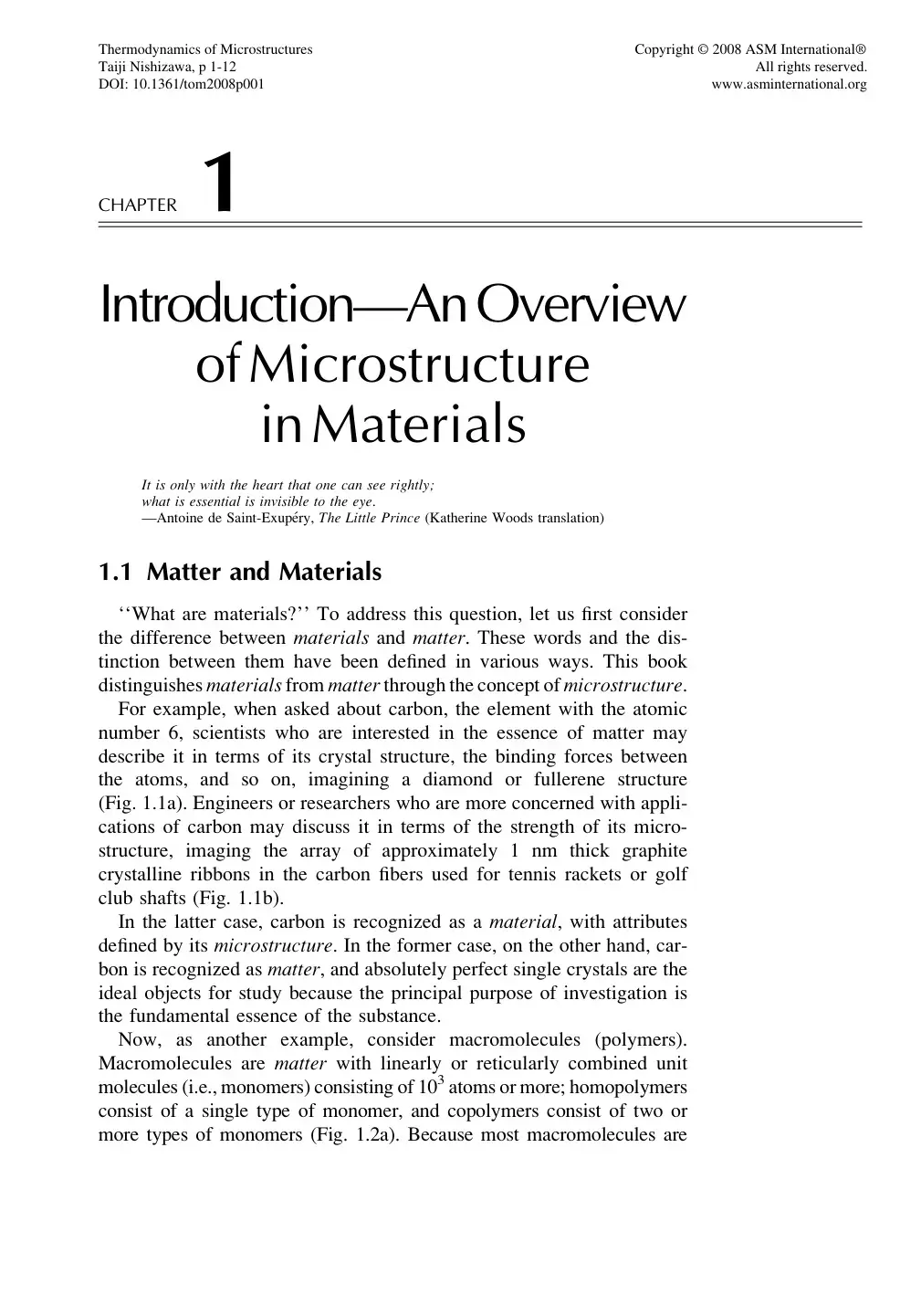 غلاف كتاب Thermodynamics of Microstructures