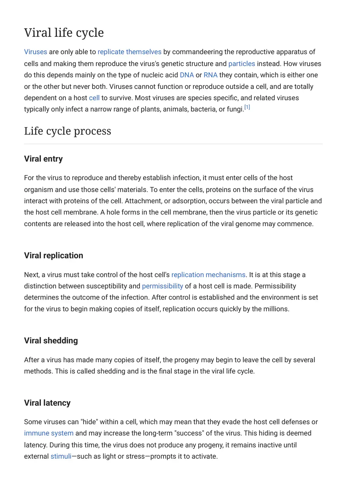 غلاف كتاب Viral Life Cycle