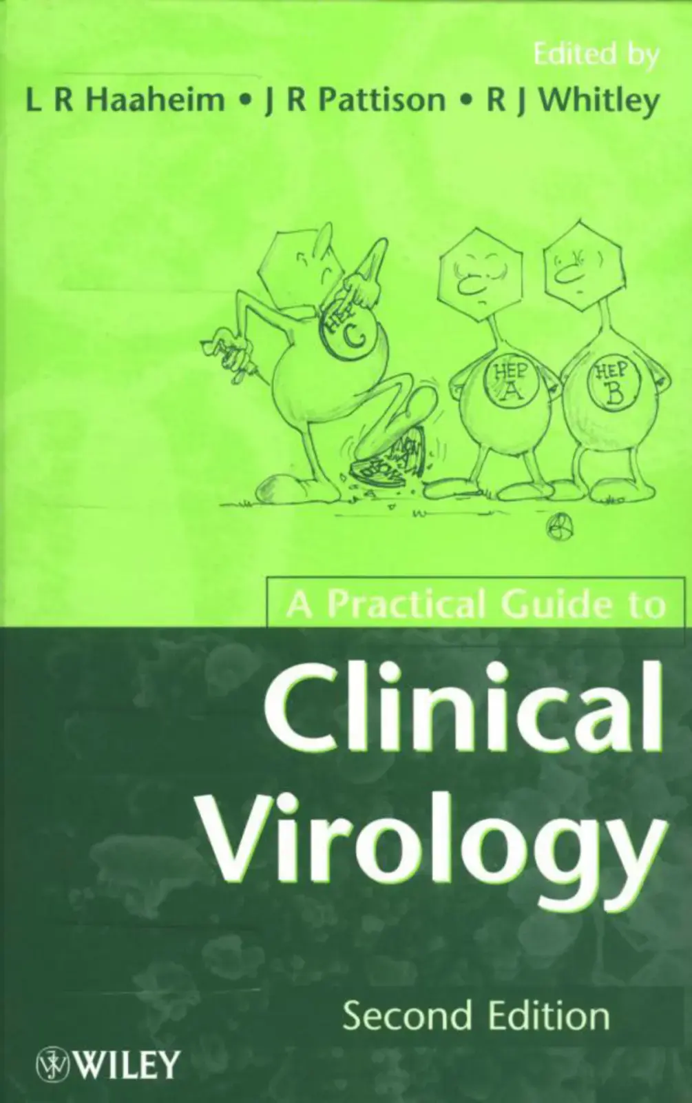 غلاف كتاب A Practical Guide to Clinical Virology Second Edition