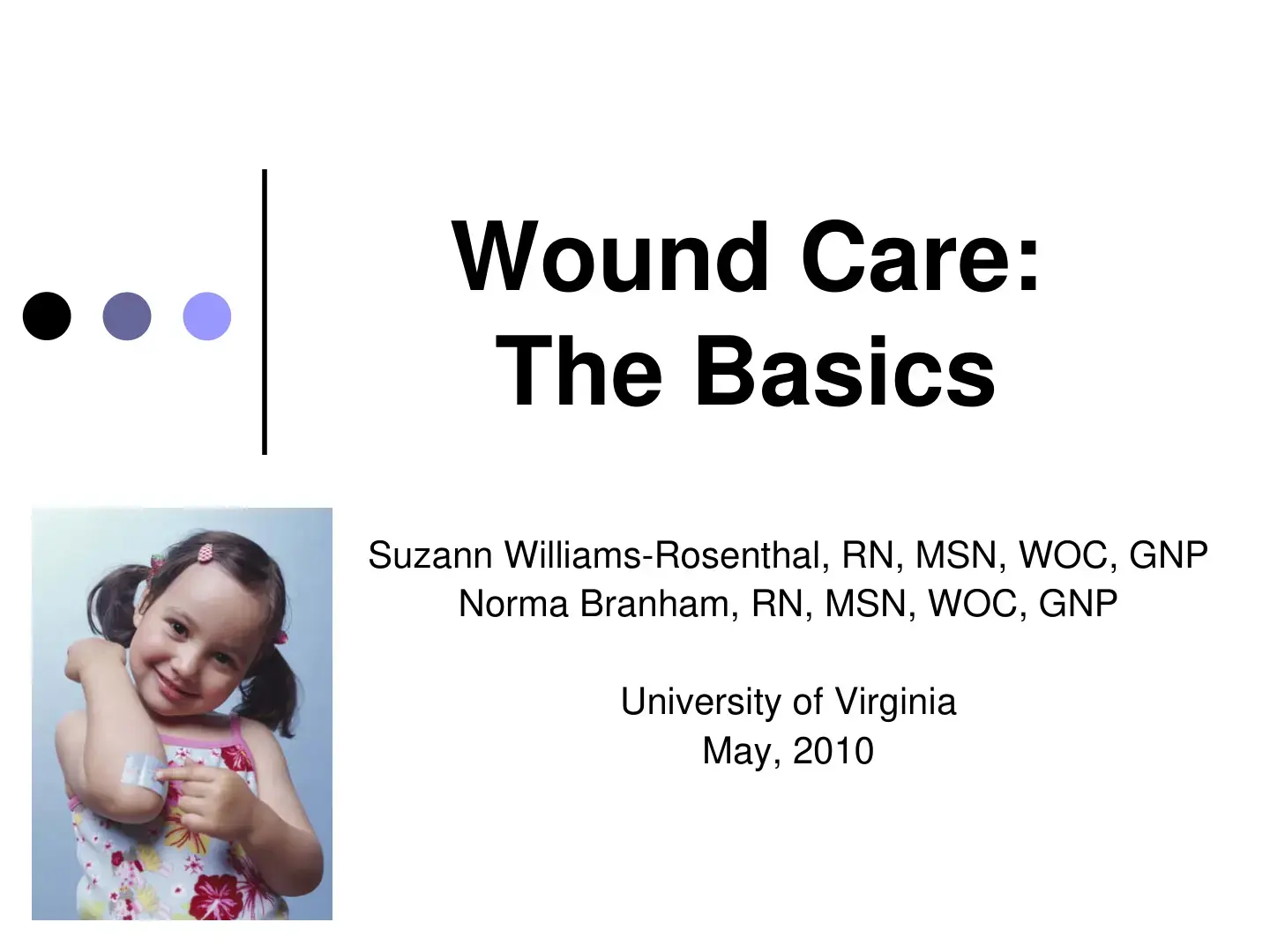 غلاف كتاب Wound Care: The Basics