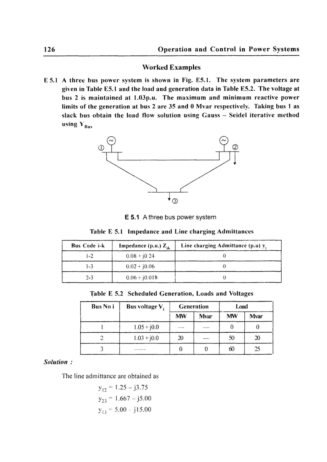 غلاف كتاب Operation and Control in Power Systems