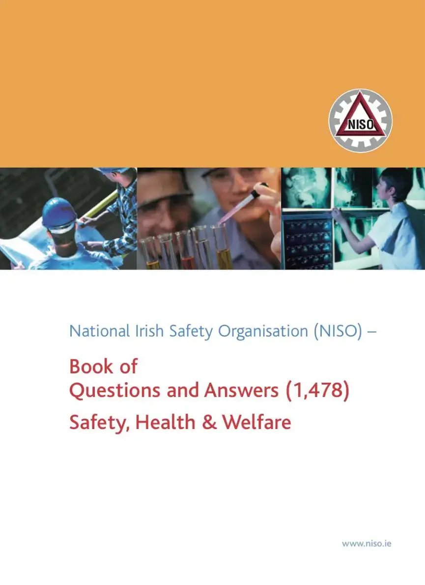 غلاف كتاب NISO Book of Questions and Answers: Safety, Health & Welfare