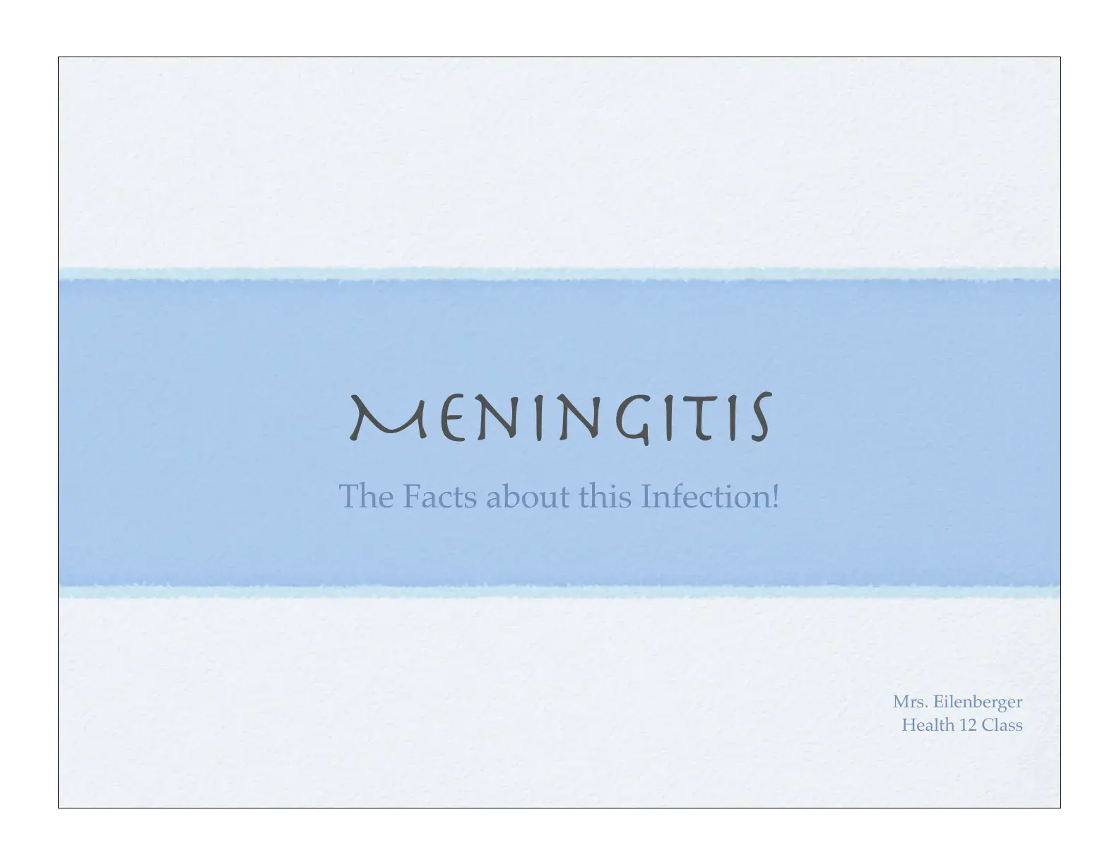 غلاف كتاب MENINGITIS