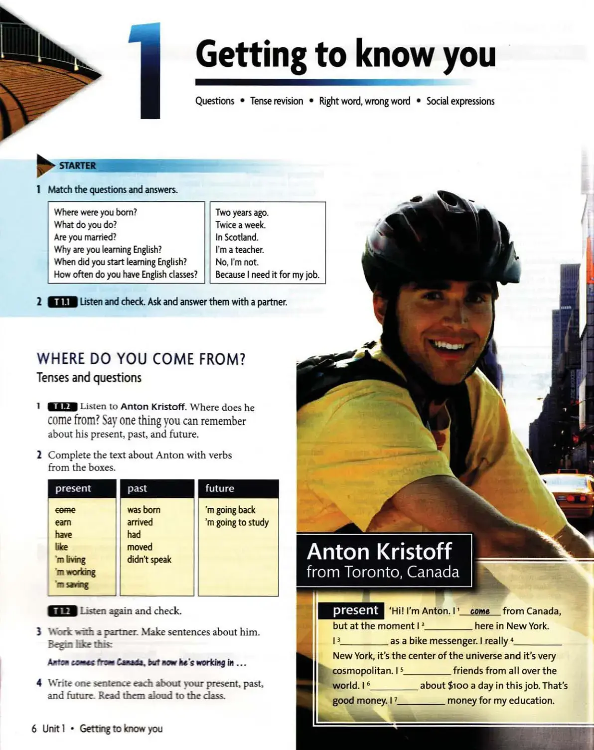 غلاف كتاب Headway Starter Student's Book
