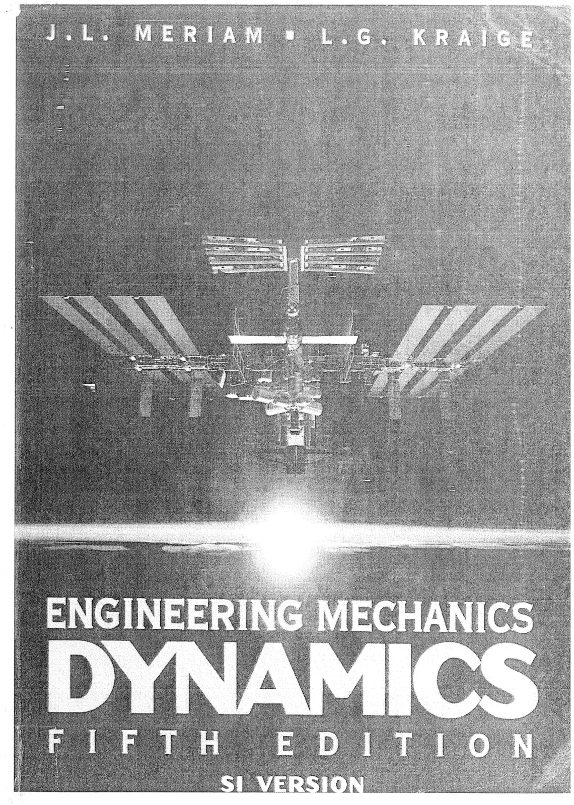 غلاف كتاب ENGINEERING MECHANICS DYNAMICS