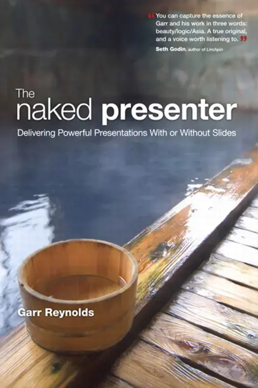 غلاف كتاب naked presenter: Delivering Powerful Presentations With or Without Slides