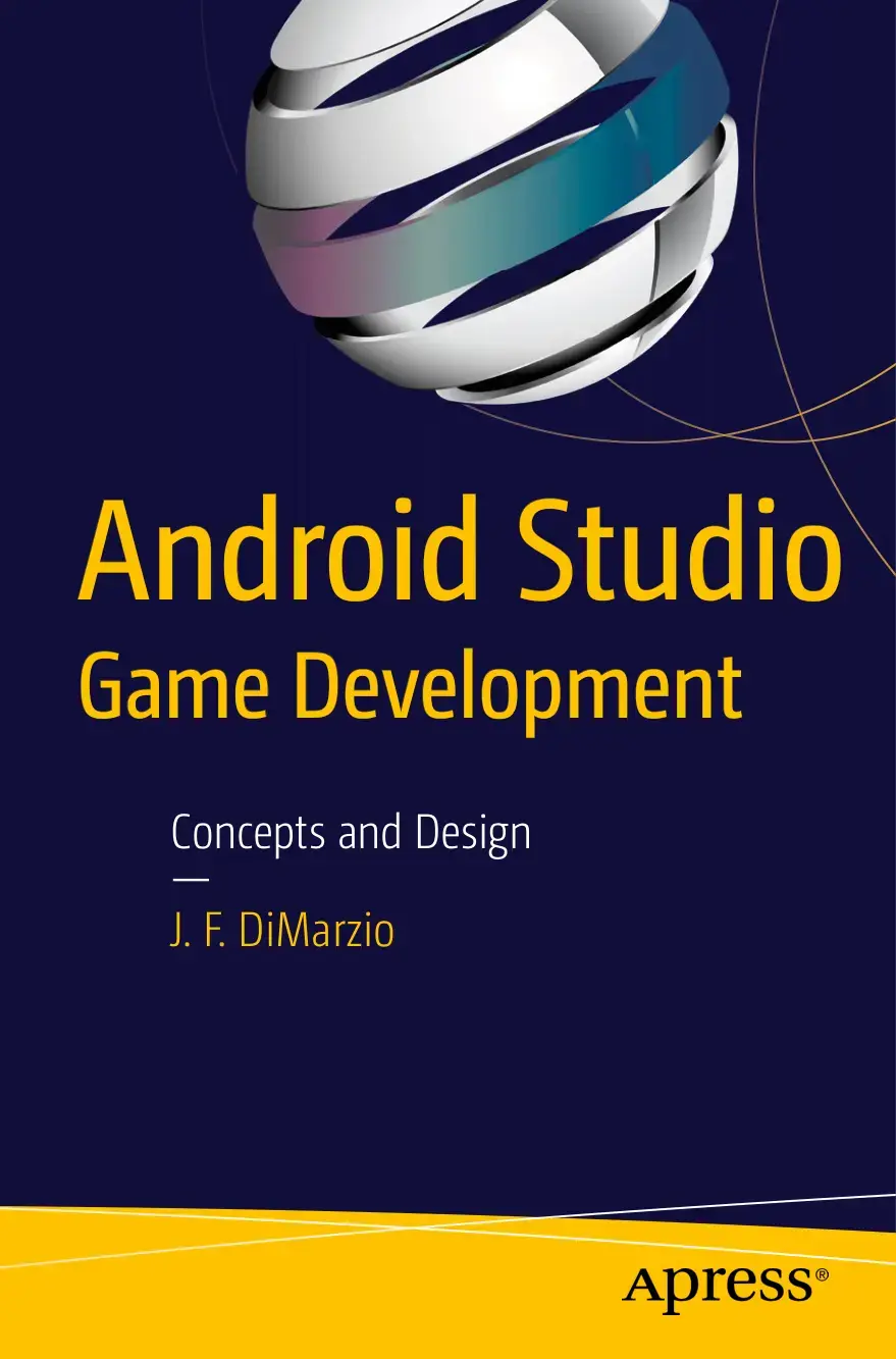 غلاف كتاب Android Studio Game Development Concepts and Design