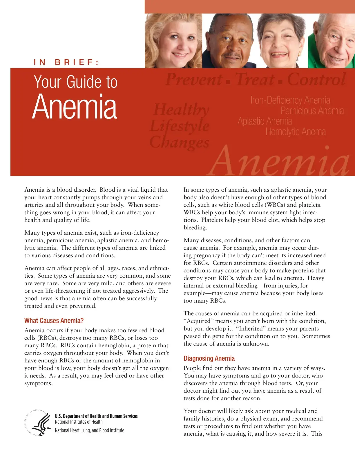 غلاف كتاب Your Guide to Anemia