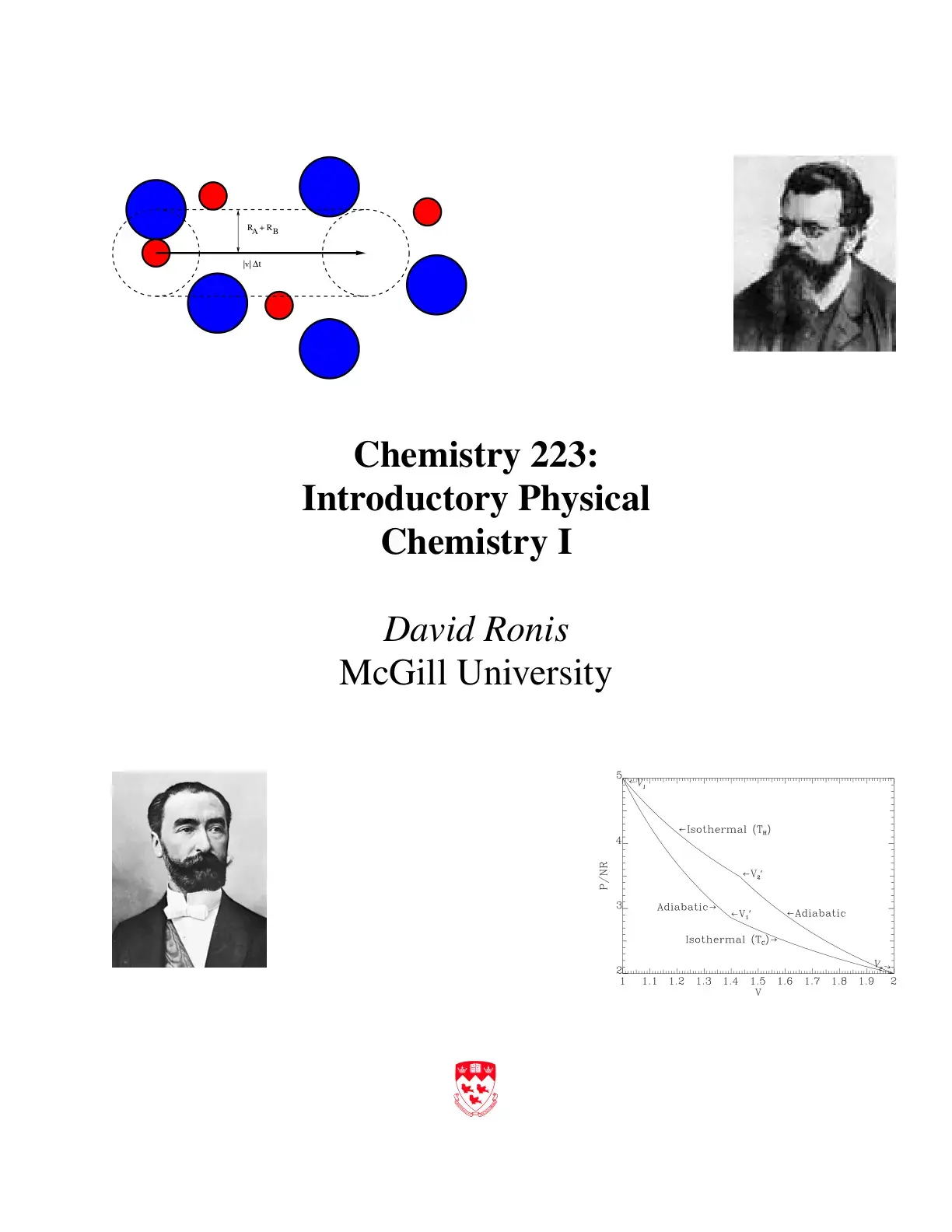 غلاف كتاب Chemistry 223: Introductory Physical Chemistry I