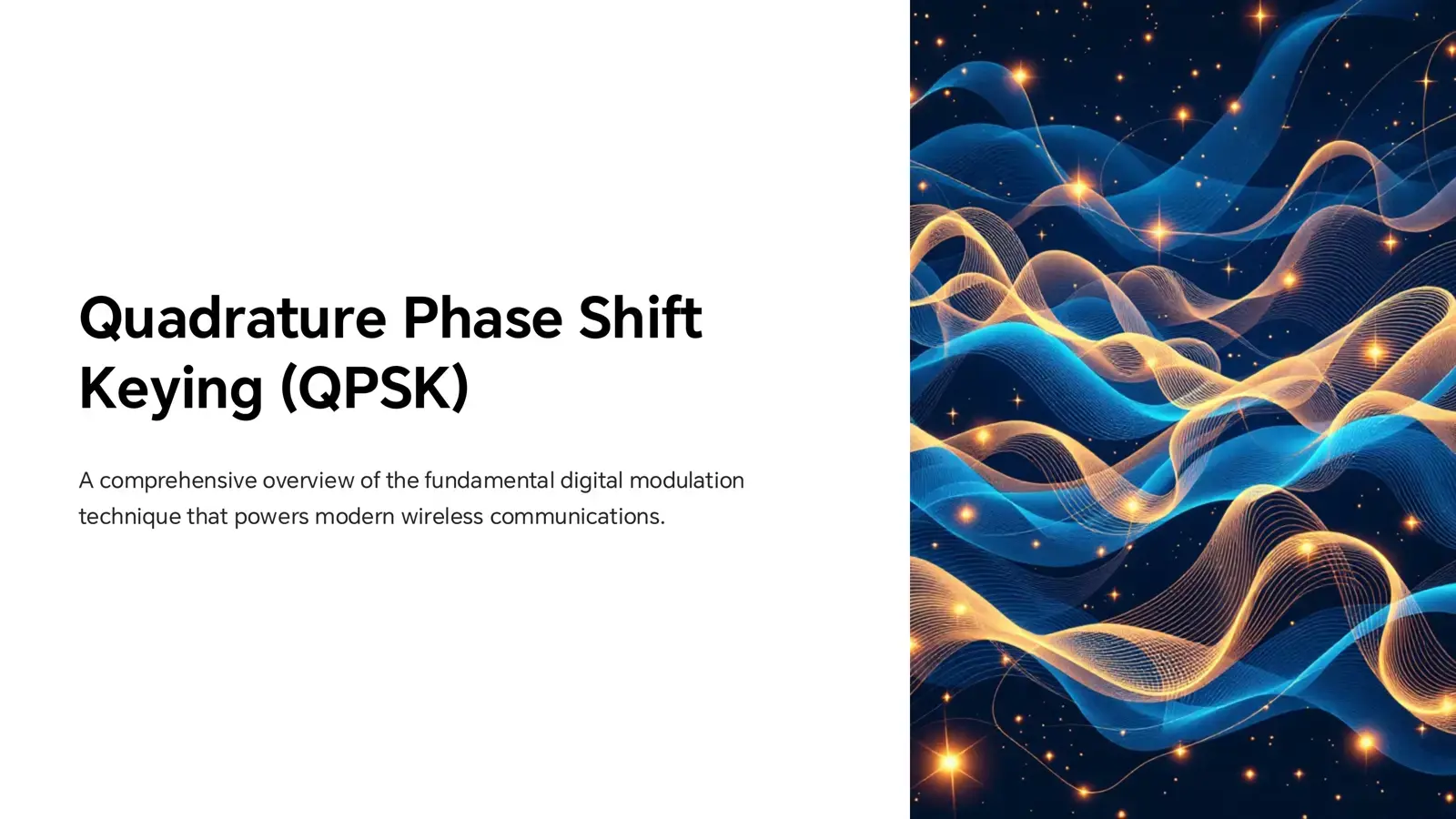 غلاف كتاب Quadrature Phase Shift Keying (QPSK)