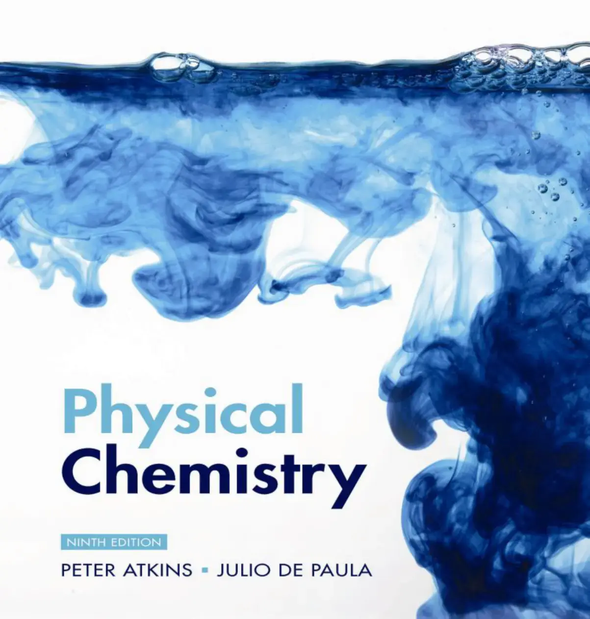 غلاف كتاب Physical Chemistry NINTH EDITION