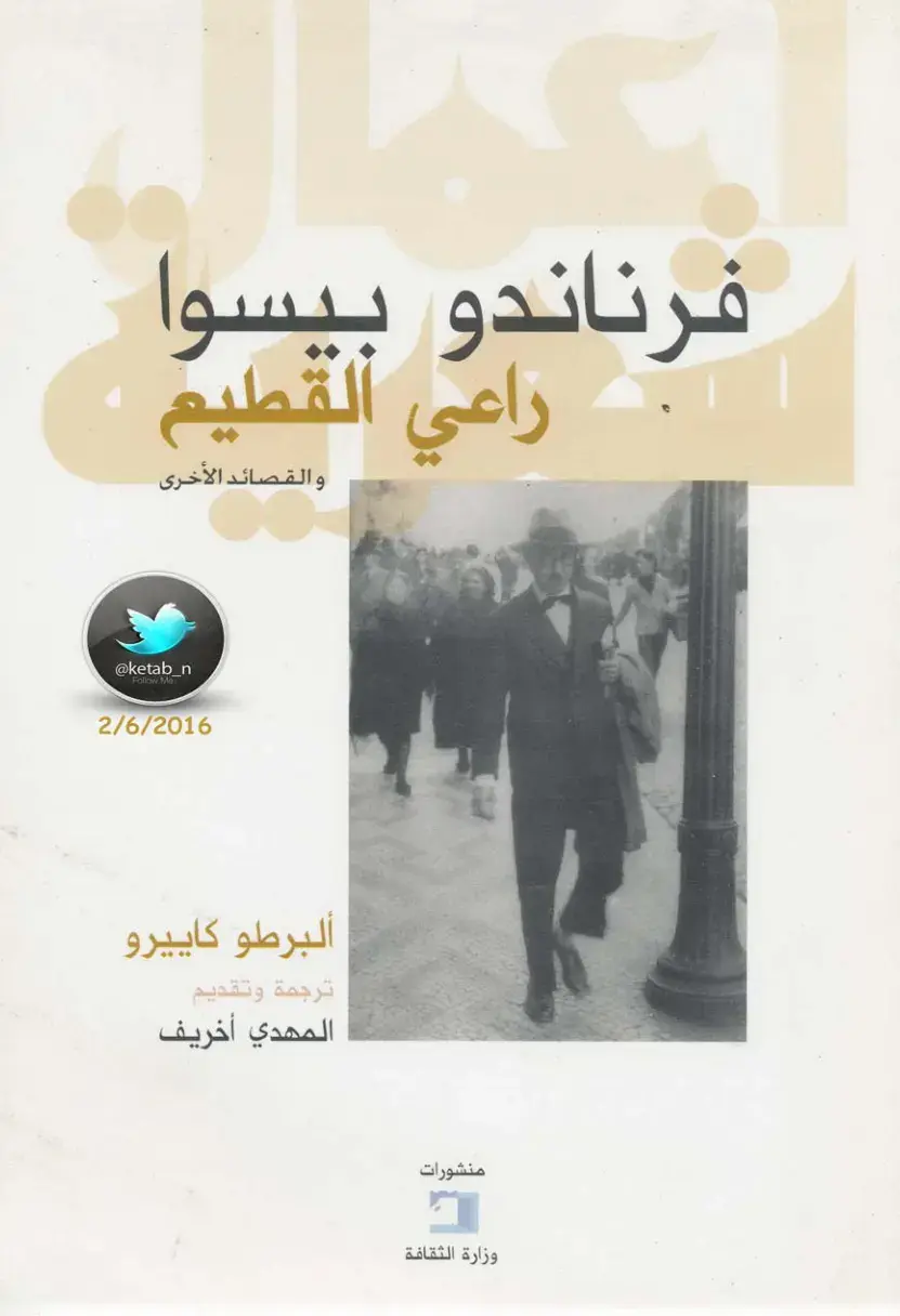 غلاف كتاب راعي القطط والقصائد الأخرى
