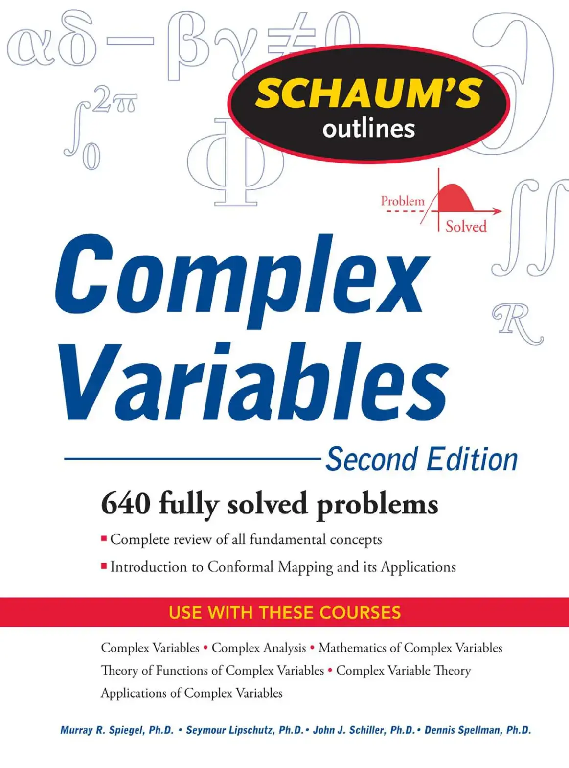 غلاف كتاب Complex Variables