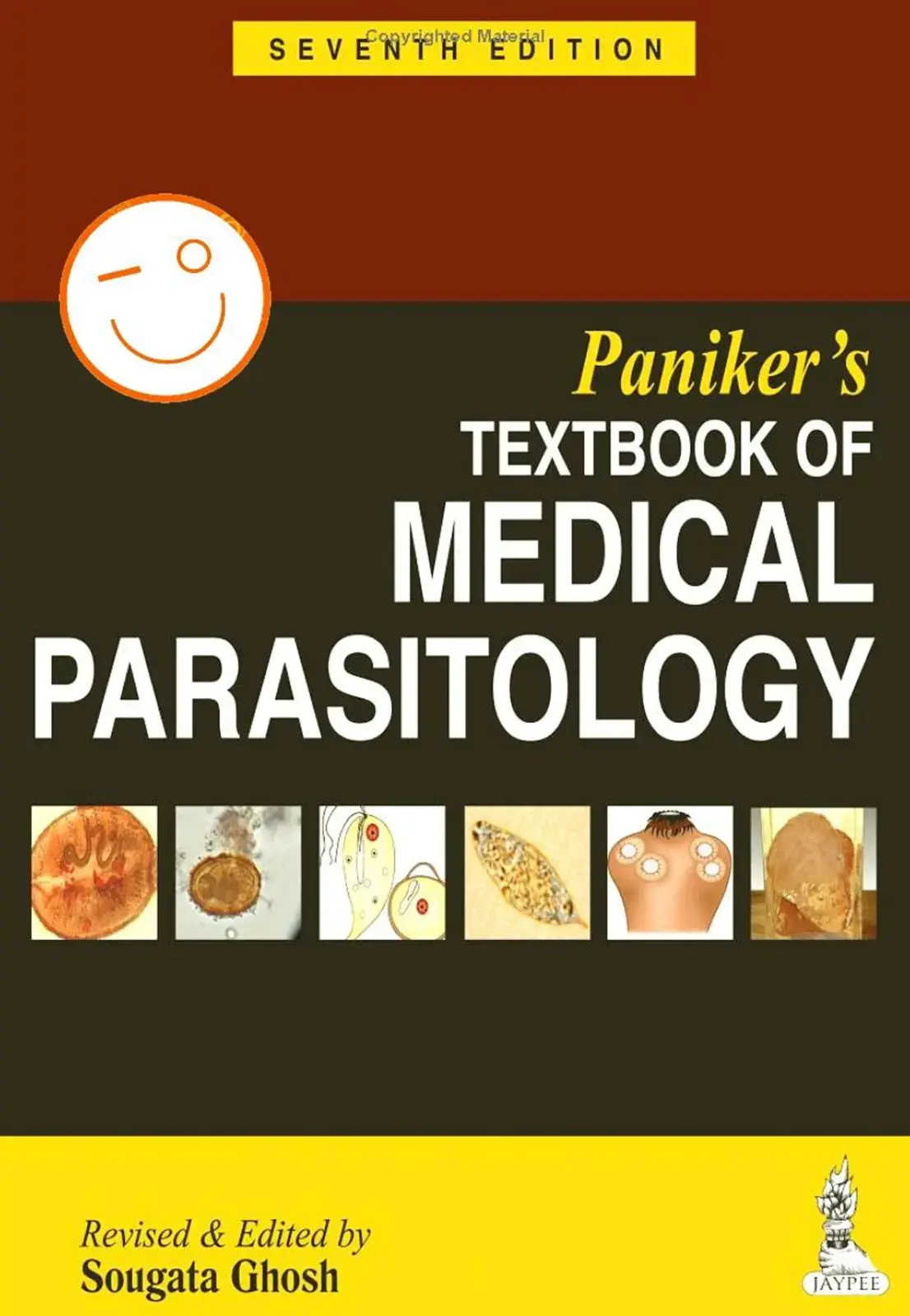 غلاف كتاب Paniker's TEXTBOOK OF MEDICAL PARASITOLOGY