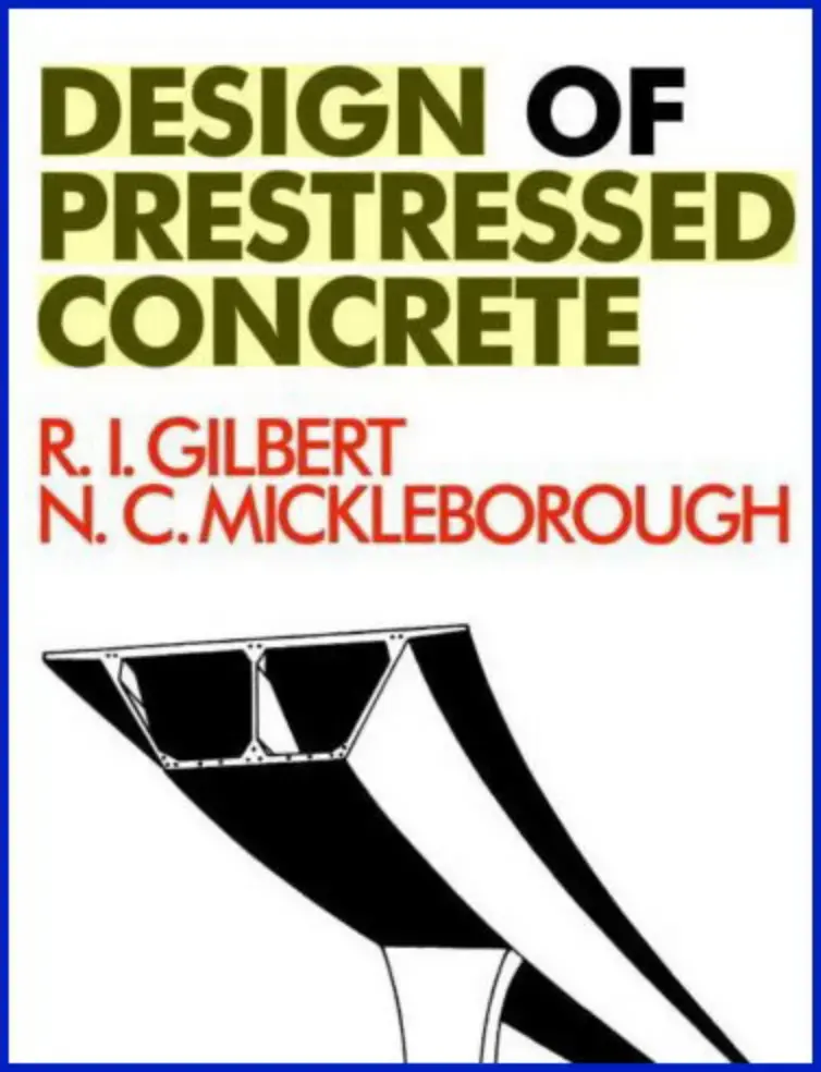 غلاف كتاب DESIGN OF PRESTRESSED CONCRETE
