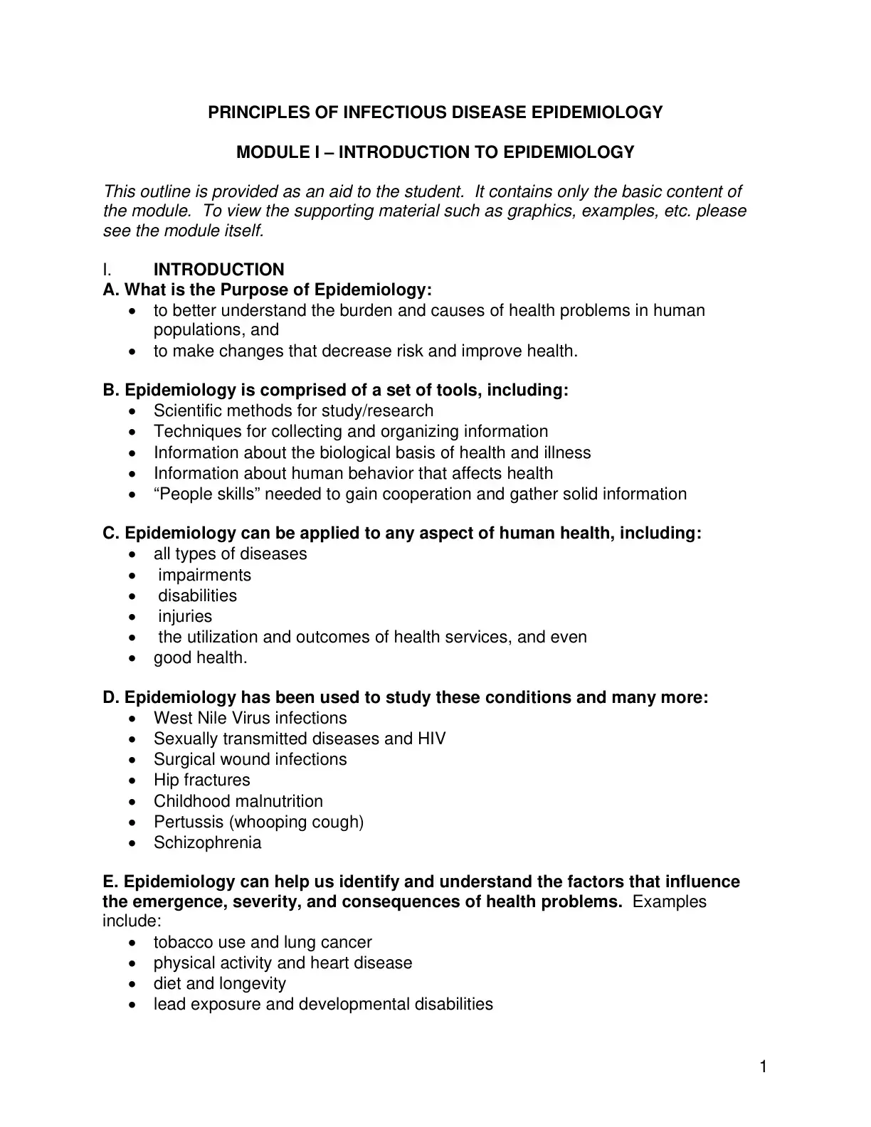 غلاف كتاب PRINCIPLES OF INFECTIOUS DISEASE EPIDEMIOLOGY