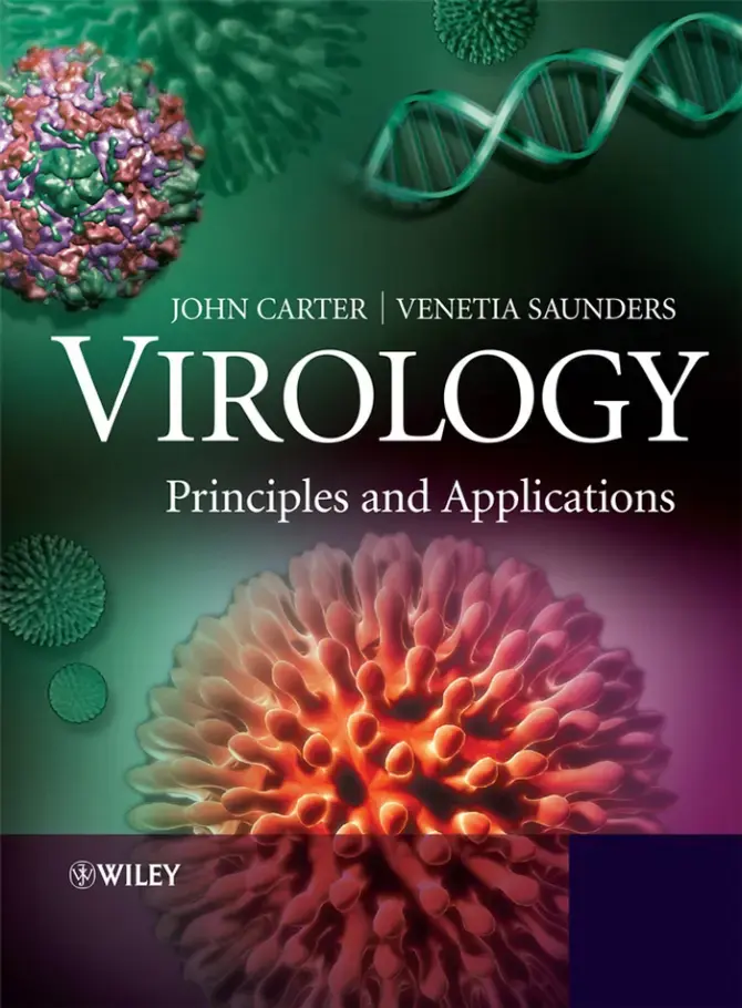 غلاف كتاب VIROLOGY Principles and Applications
