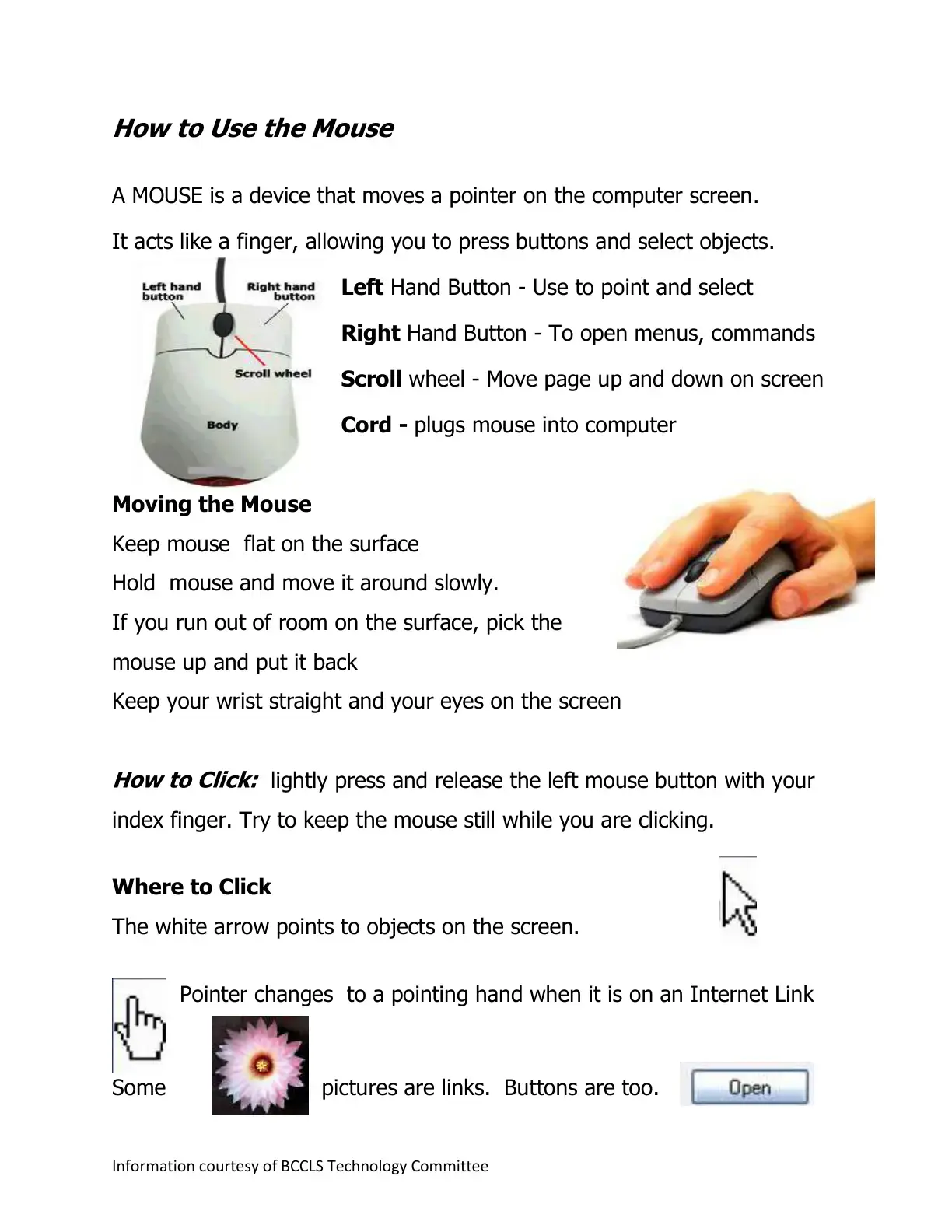 غلاف كتاب How to Use the Mouse